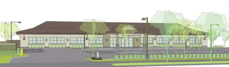 Digital rendering of the New Family Health Center for West Oahu Residents
