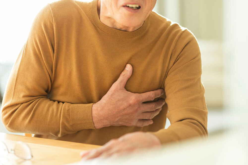Man With Poor Health